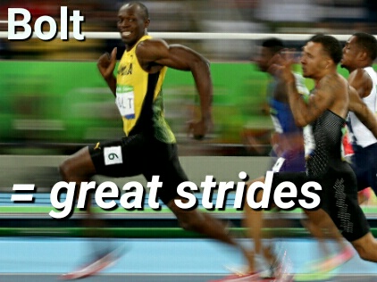 Usain Bolt Great Strides