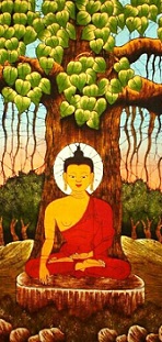 Buddh Bo Tree in Buddh Gaya