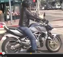 DiCaprio video Gasoline Motorbike 2009