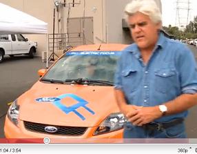 Ford Focus race EV Jay Leno clip