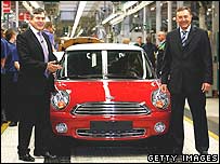 New new BMW Mini and Gordon Brown