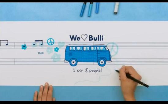 VW Thinkblue Bulli Ad Oct 2011 Eng