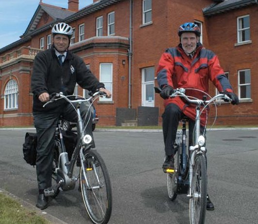 Welsh Park ebikers